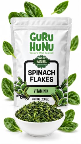 Guru Hunu dried spinach flakes