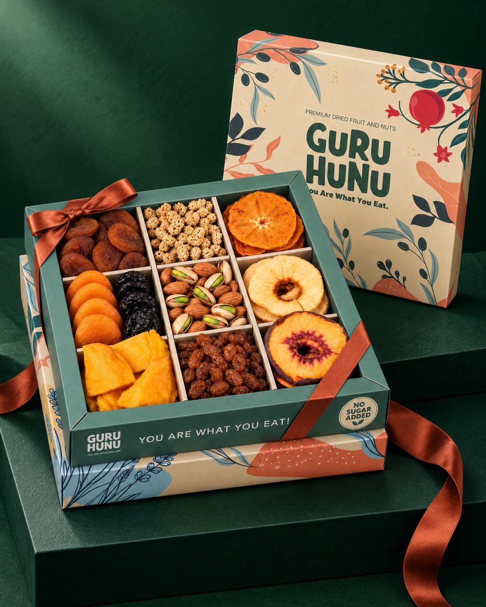 Dried Fruit & Nuts Gift Box